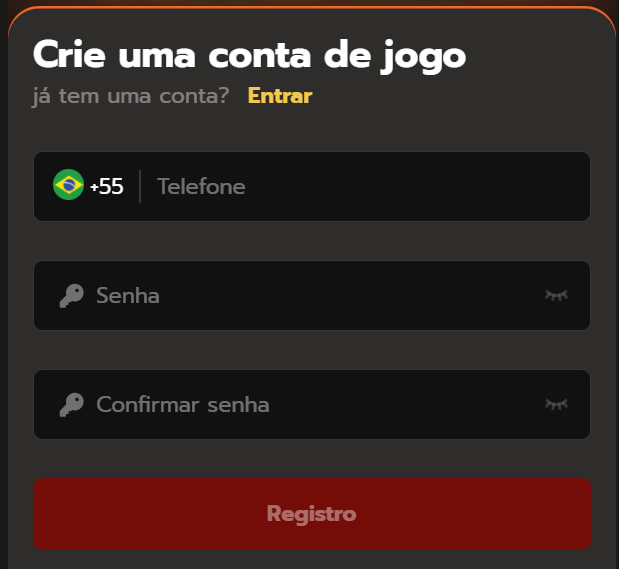 Formulário de Registro 54NN